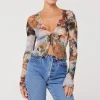 RESA Tops | Aliyah Mesh Top In Shakespeare
