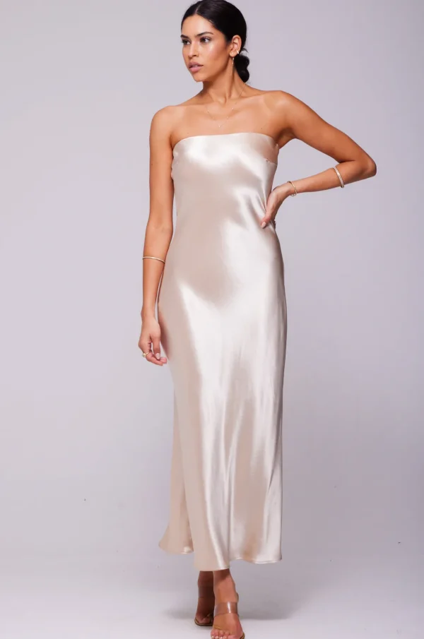 RESA Dresses | Anna Slip In Champagne