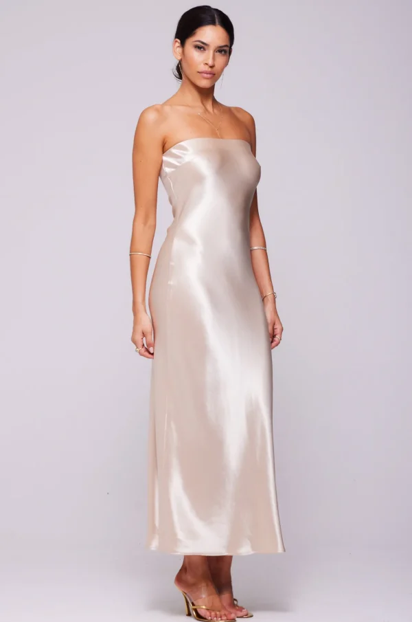 RESA Dresses | Anna Slip In Champagne