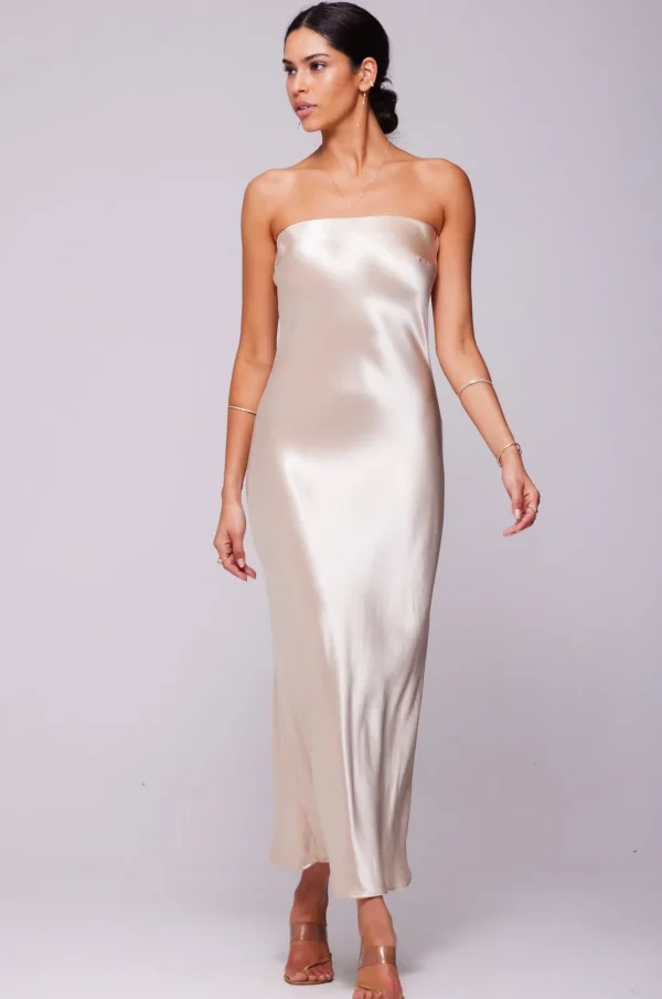 RESA Dresses | Anna Slip In Champagne