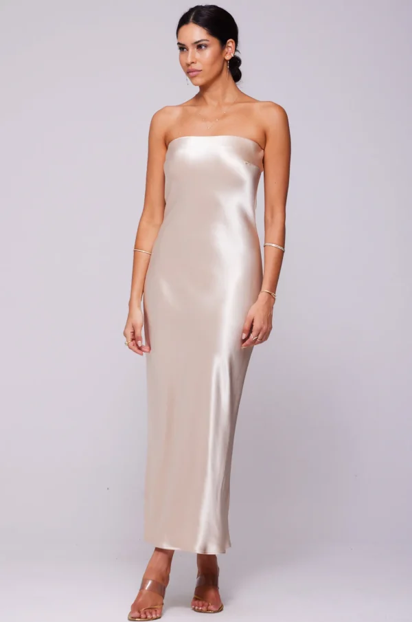RESA Dresses | Anna Slip In Champagne