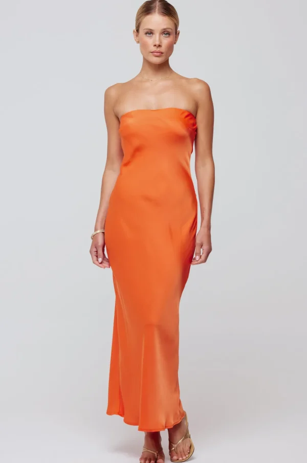 RESA Dresses | Anna Slip In Papaya