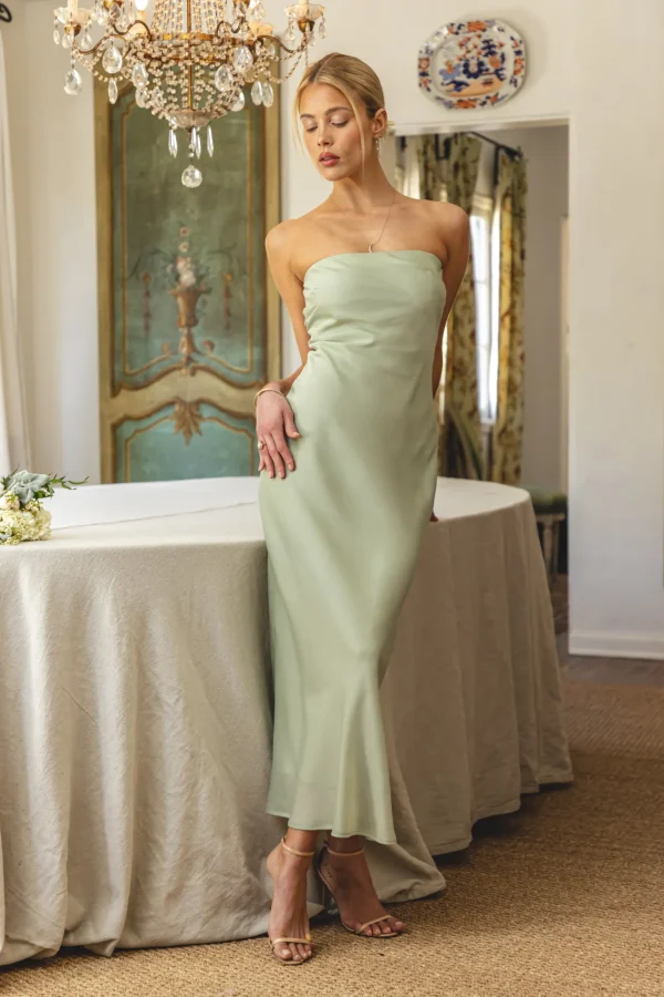 RESA Dresses | Anna Slip In Sage