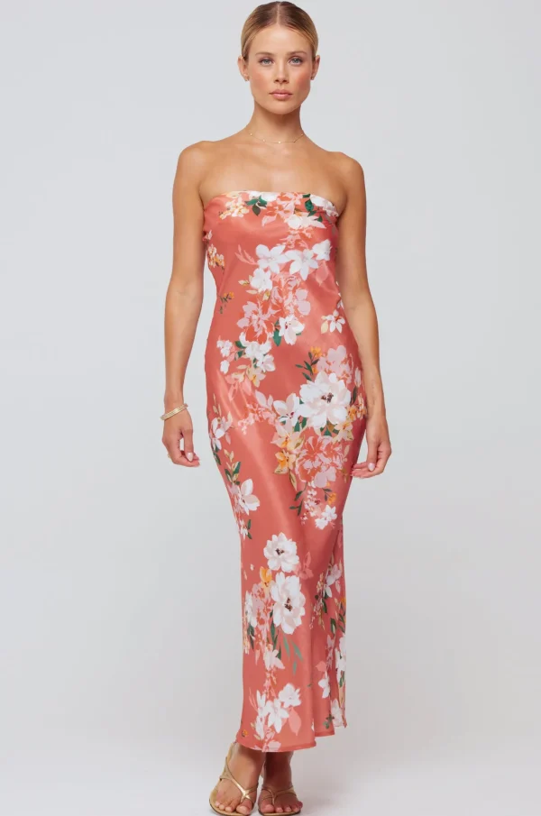 RESA Dresses | Anna Slip In Terracotta Floral