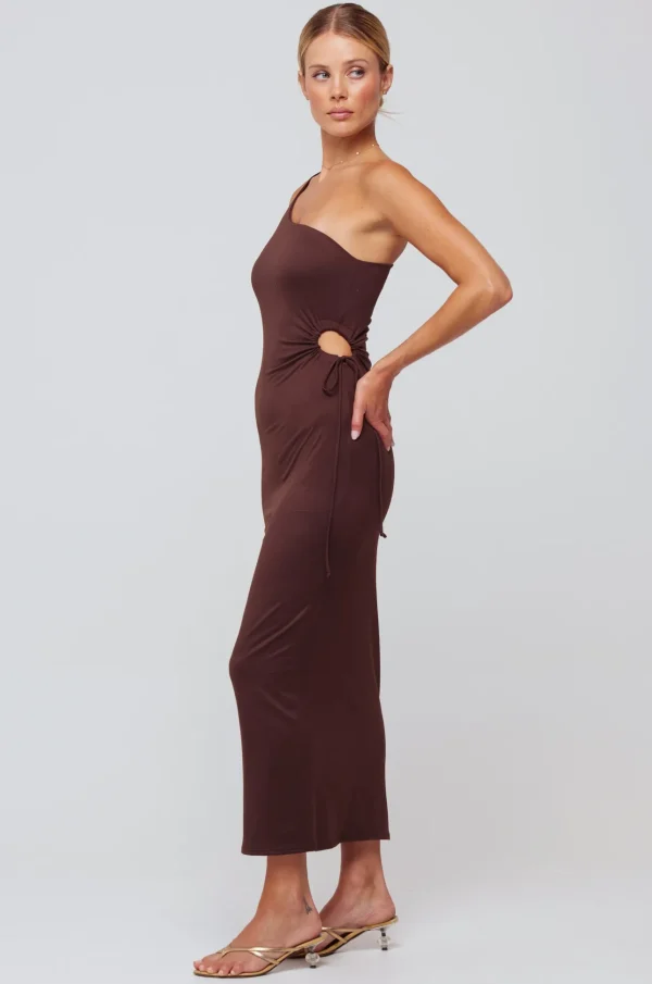 RESA Dresses | Caley Dress In Chocolate