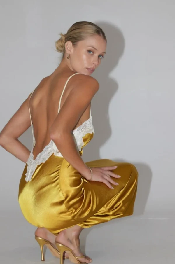 RESA Dresses | Celine Dress In Gold