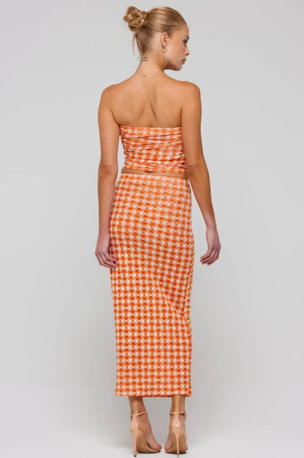 RESA Bottoms | Clyde Mesh Skirt In Solstice