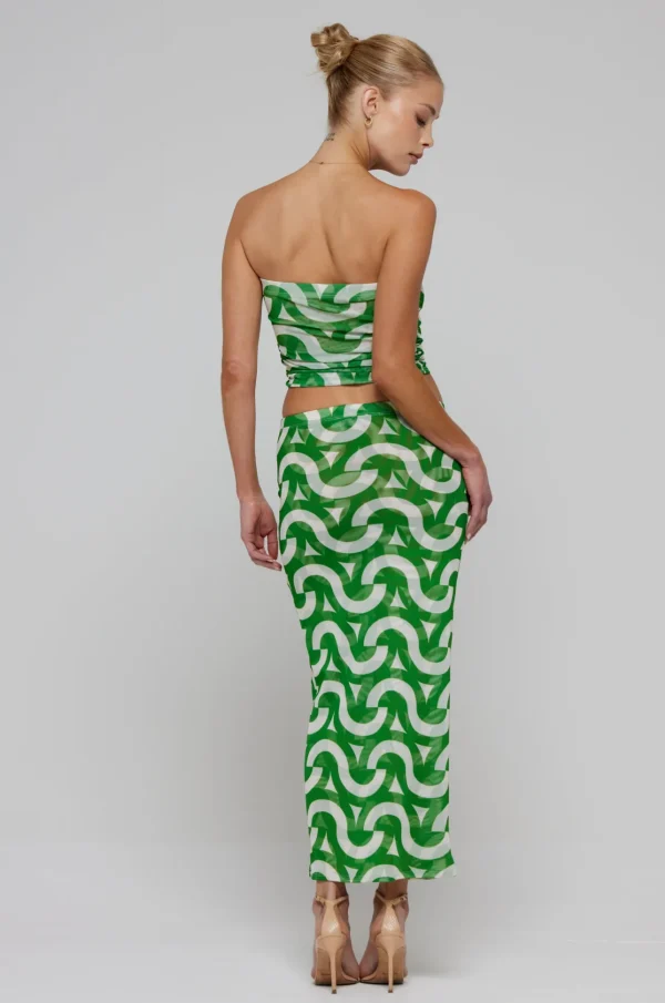 RESA Bottoms | Clyde Mesh Skirt In Sublime