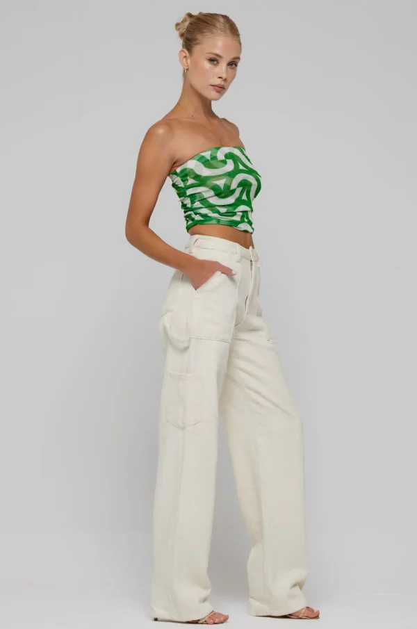 RESA Bottoms | Elsa Cargo Pant In Cream