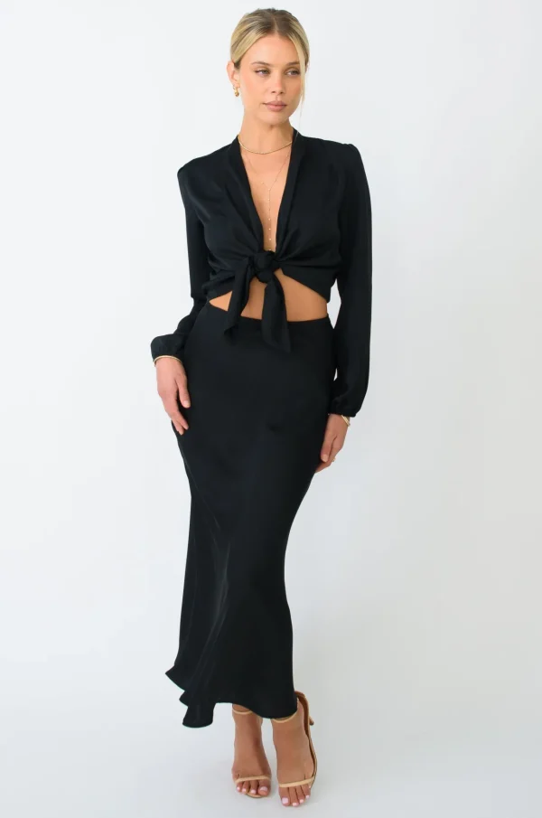 RESA Bottoms | Isla Skirt In Black