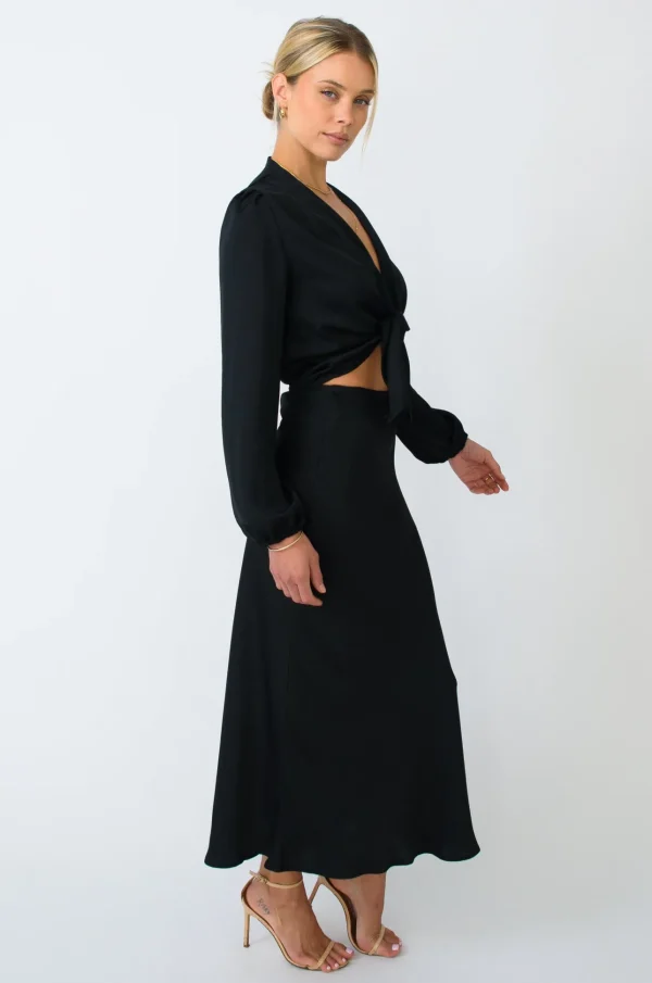 RESA Bottoms | Isla Skirt In Black