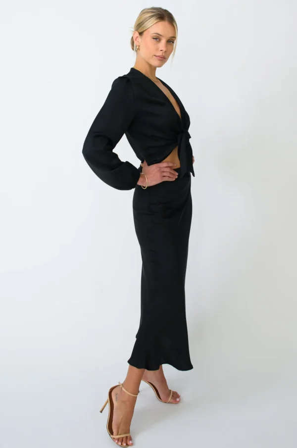 RESA Bottoms | Isla Skirt In Black