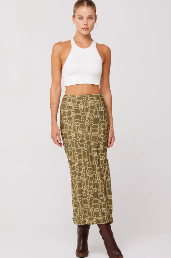 RESA Bottoms | Isla Skirt In Link