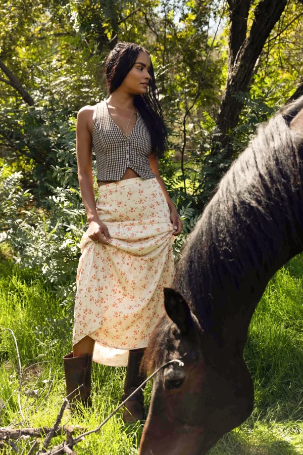 RESA Bottoms | Jamie Skirt In Wildflower