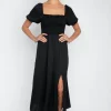 RESA Dresses | Kaia Midi In Black
