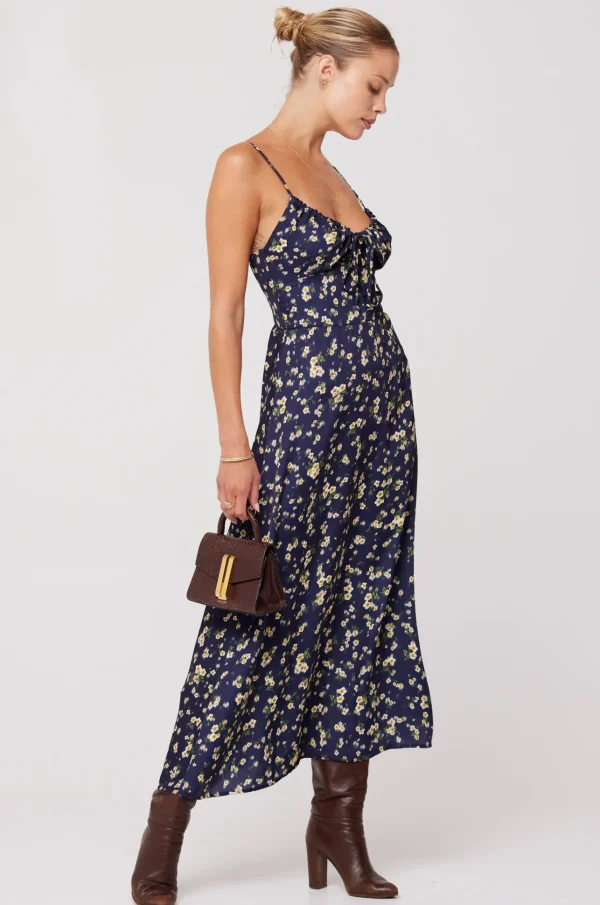 RESA Dresses | Kaitlyn Midi In Midnight