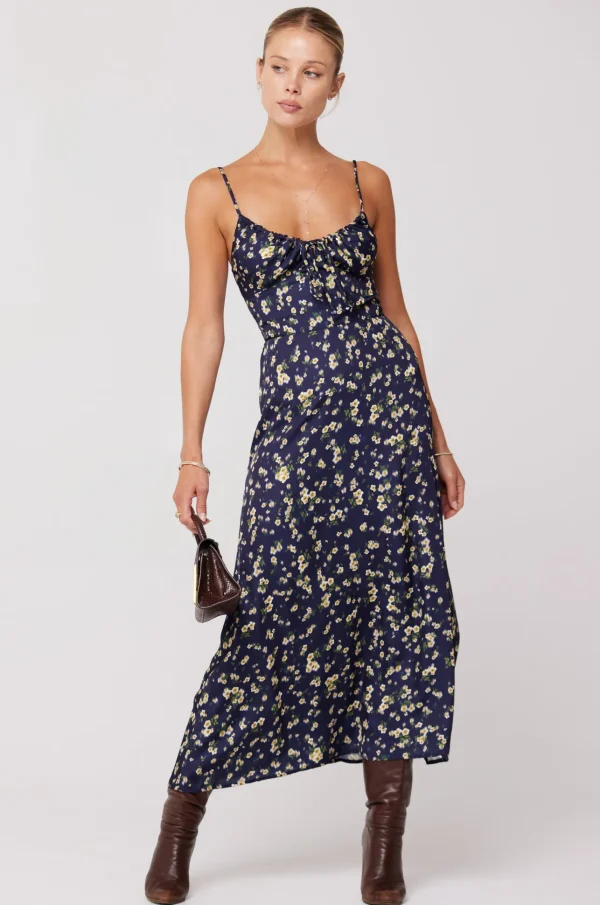 RESA Dresses | Kaitlyn Midi In Midnight