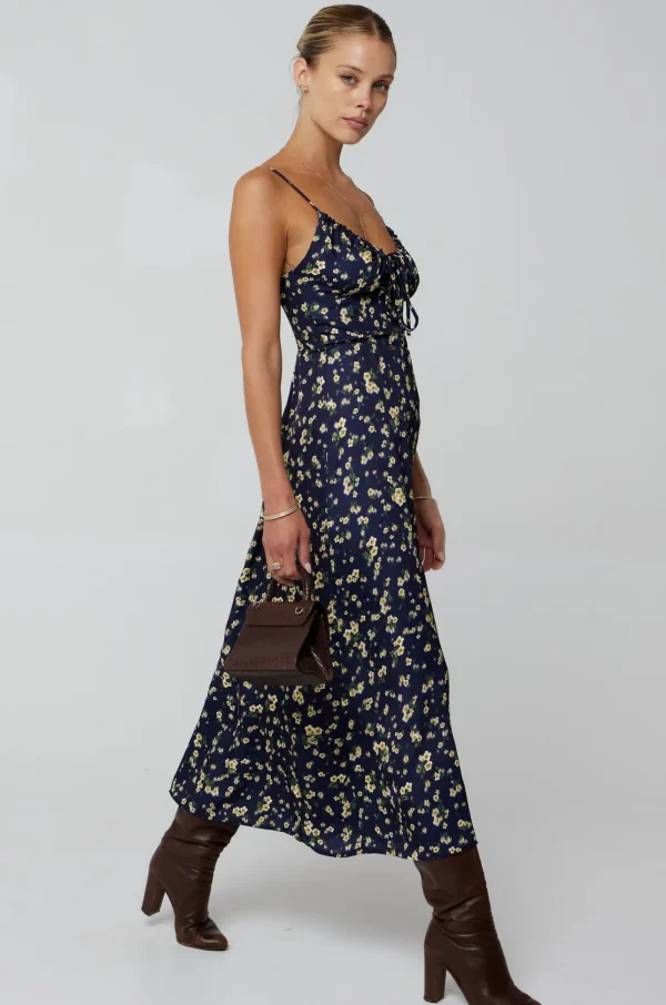 RESA Dresses | Kaitlyn Midi In Midnight