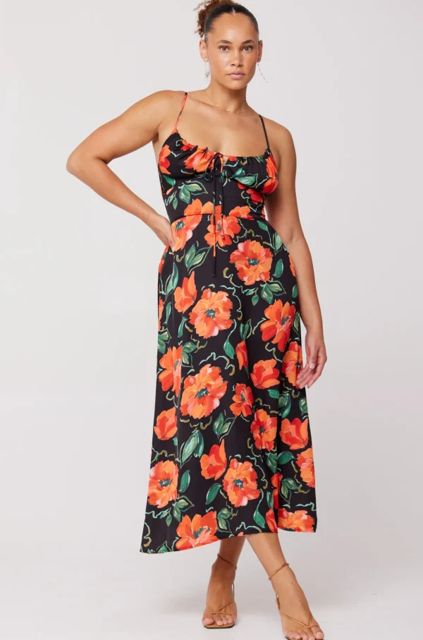 RESA Dresses | Kaitlyn Midi In Poppy
