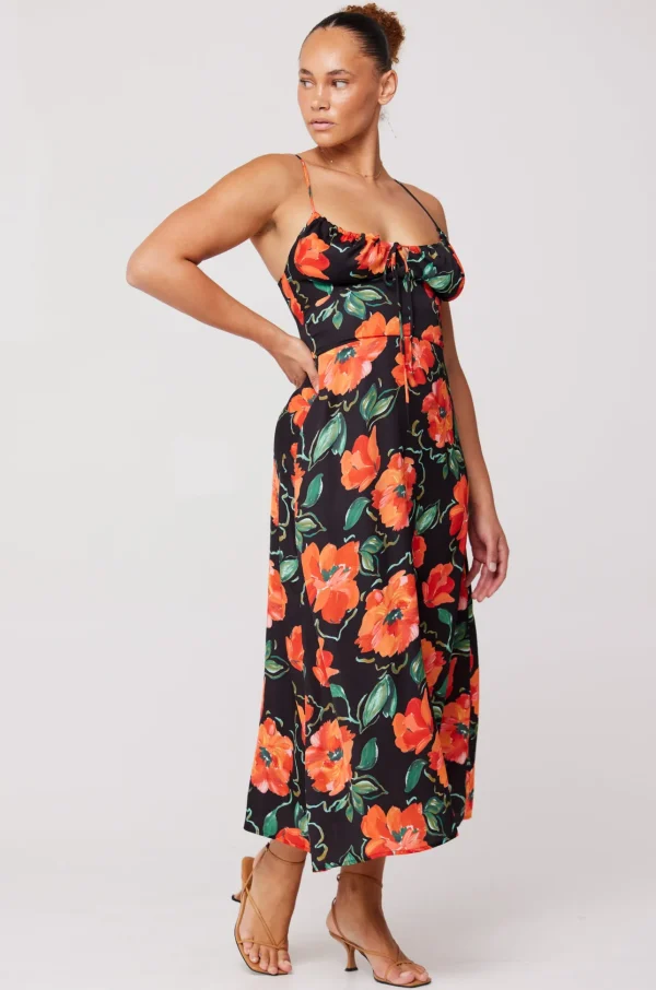 RESA Dresses | Kaitlyn Midi In Poppy