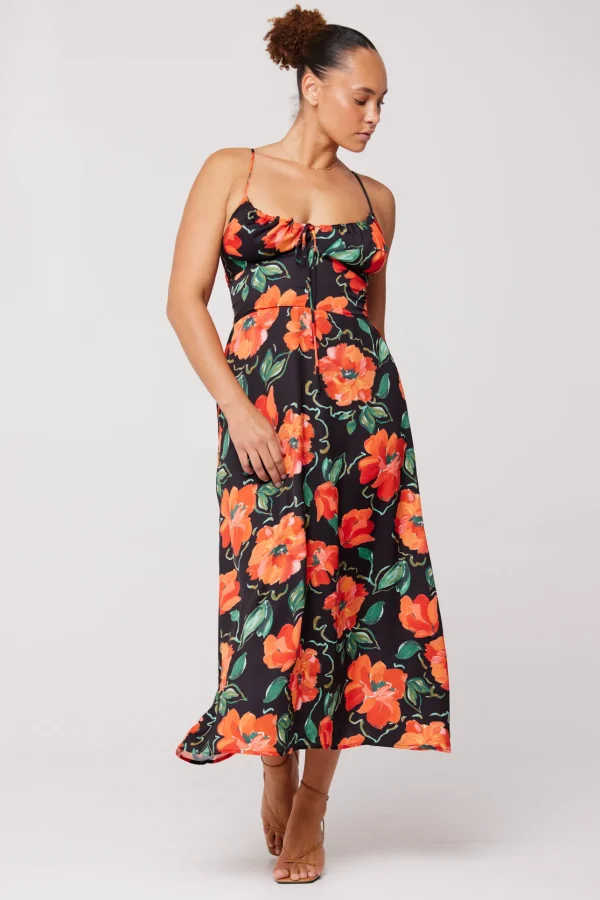 RESA Dresses | Kaitlyn Midi In Poppy