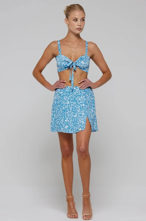 RESA Bottoms | Kenzie Skirt In Iris