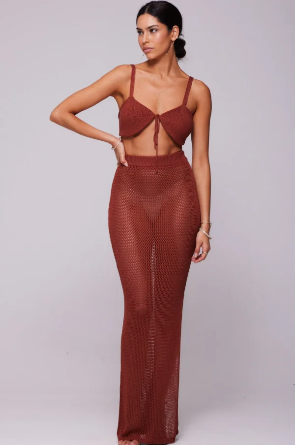 RESA Bottoms | Kori Skirt In Brick