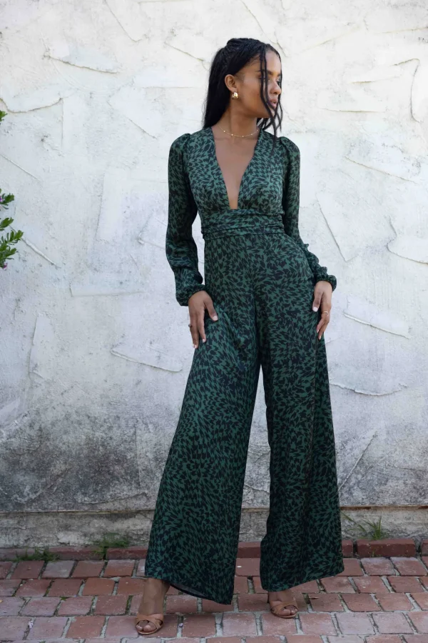 RESA Bottoms | Lenny Jumpsuit In Sparrow