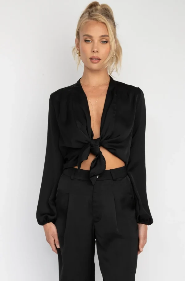 RESA Tops | Luna Blouse In Black