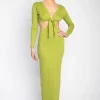 RESA Dresses | Noelle Maxi In Lime