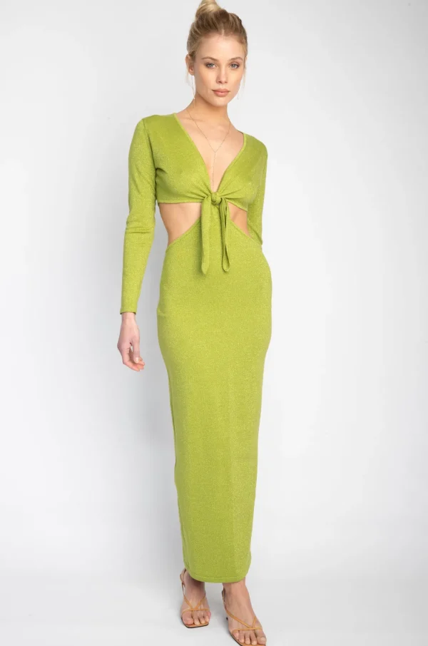 RESA Dresses | Noelle Maxi In Lime