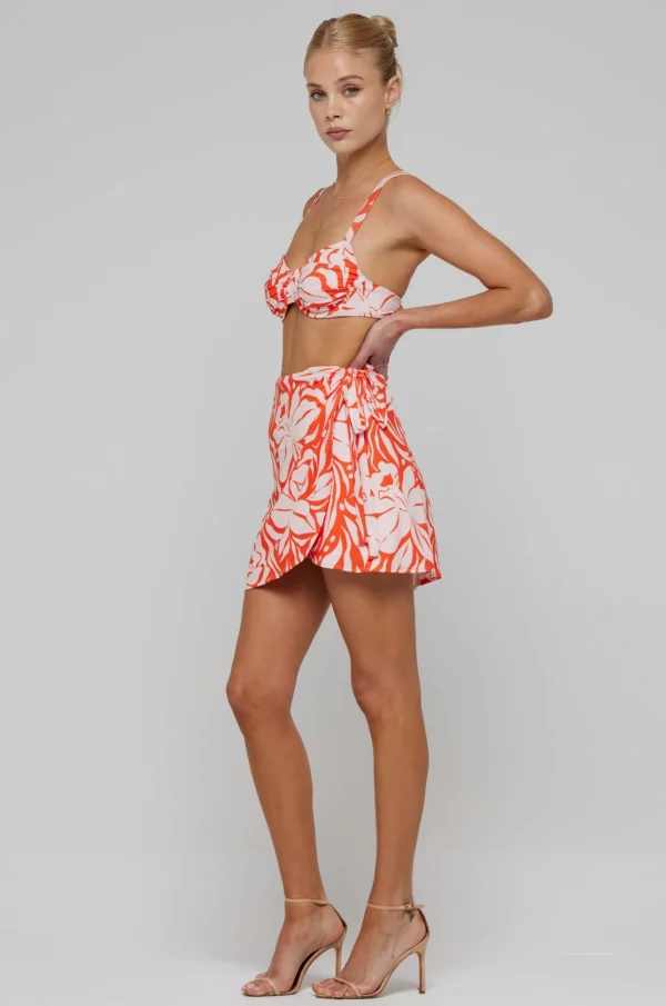RESA Tops | Pepper Bra Top In Clementine