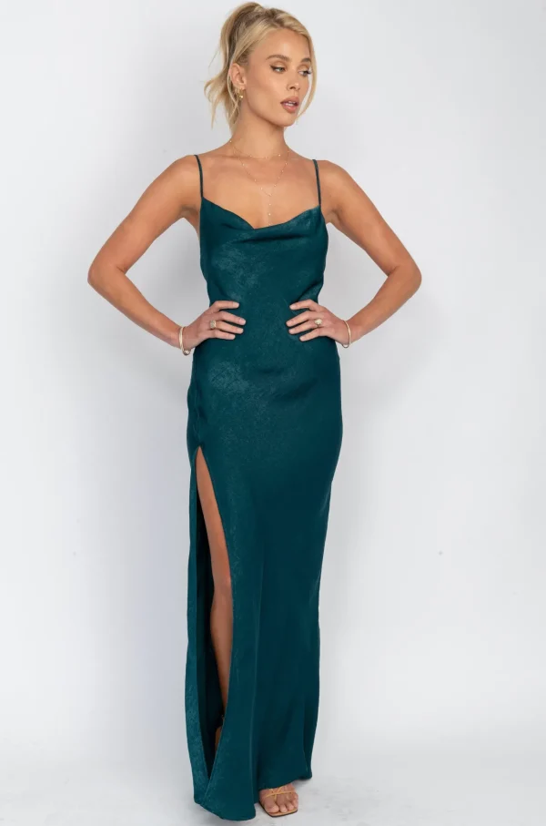 RESA Dresses | River Slip In Emerald