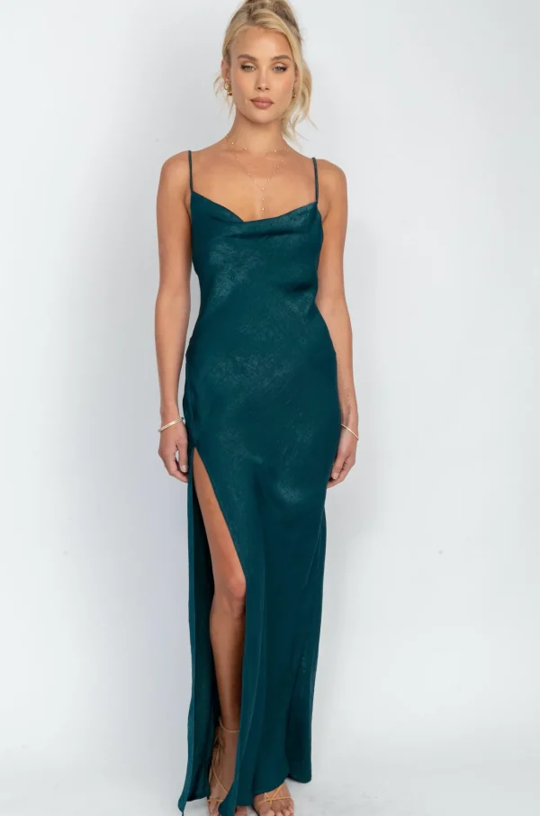 RESA Dresses | River Slip In Emerald