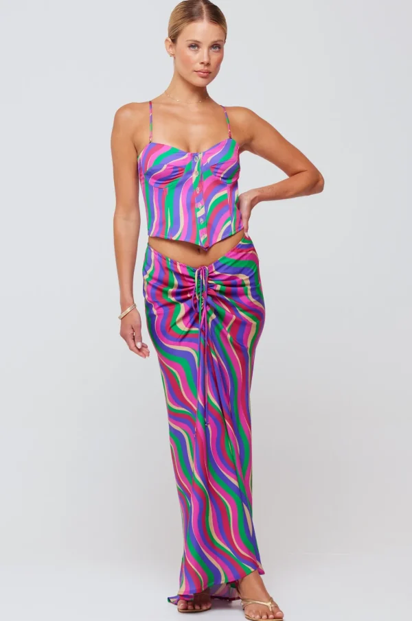 RESA Tops | Sienna Corset In Candy