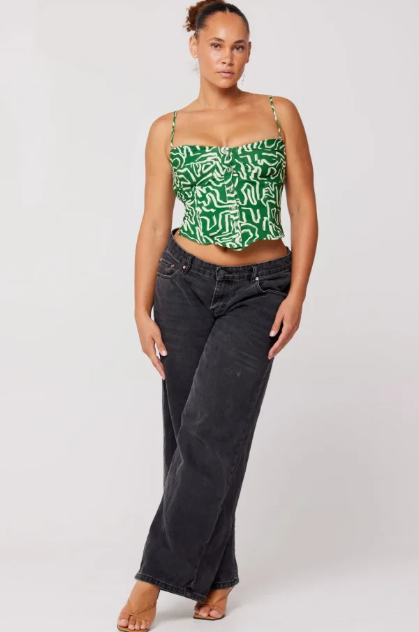 RESA Tops | Sienna Corset In Crayola