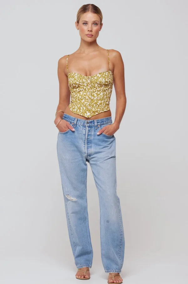 RESA Tops | Sienna Corset In Fava