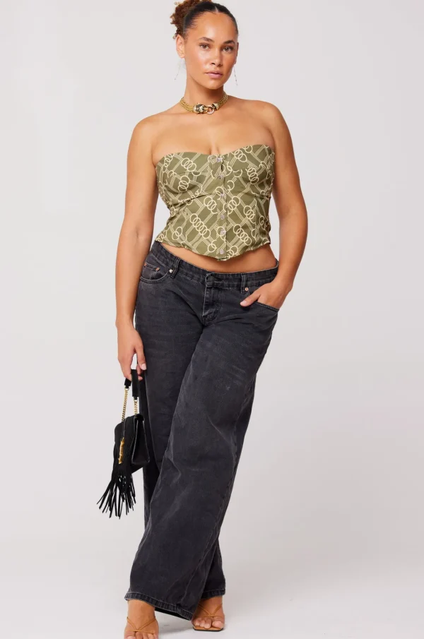 RESA Tops | Sienna Corset In Link