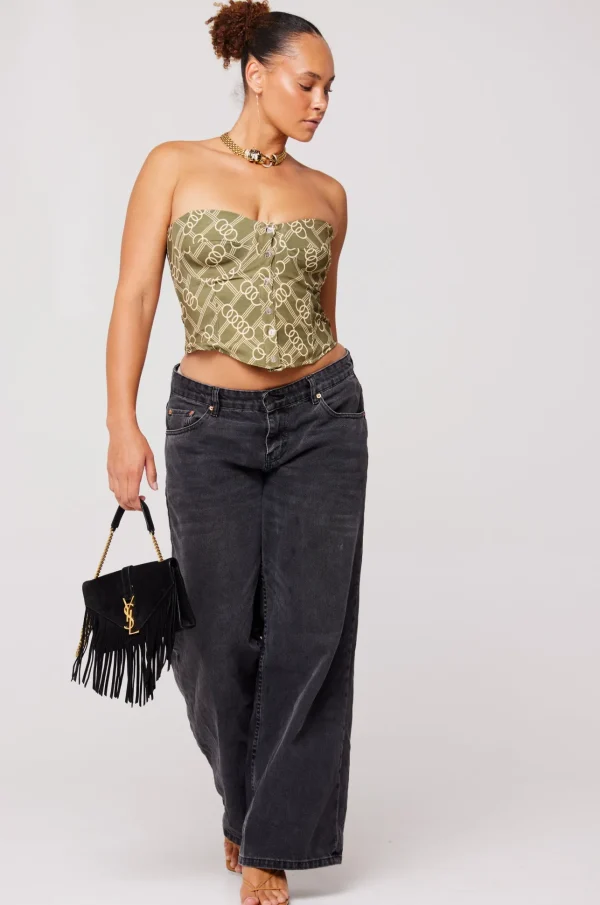 RESA Tops | Sienna Corset In Link