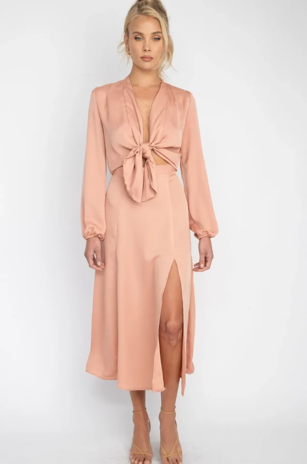 RESA Bottoms | Skatie Skirt In Blush