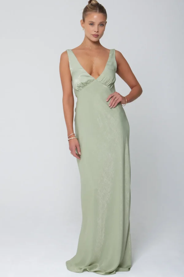RESA Dresses | Violet Maxi In Sage