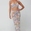RESA Bottoms | Ziggy Mesh Skirt In Versailles