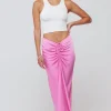 RESA Bottoms | Ziggy Skirt In Dragon Fruit