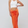 RESA Bottoms | Ziggy Skirt In Papaya